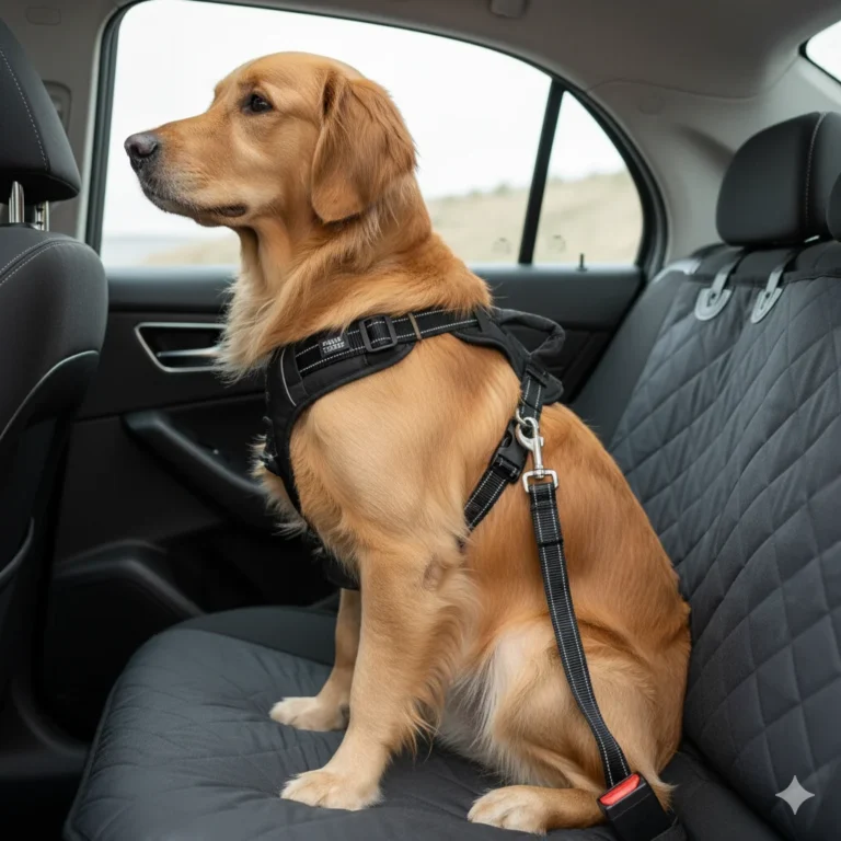 hondenriem in de auto